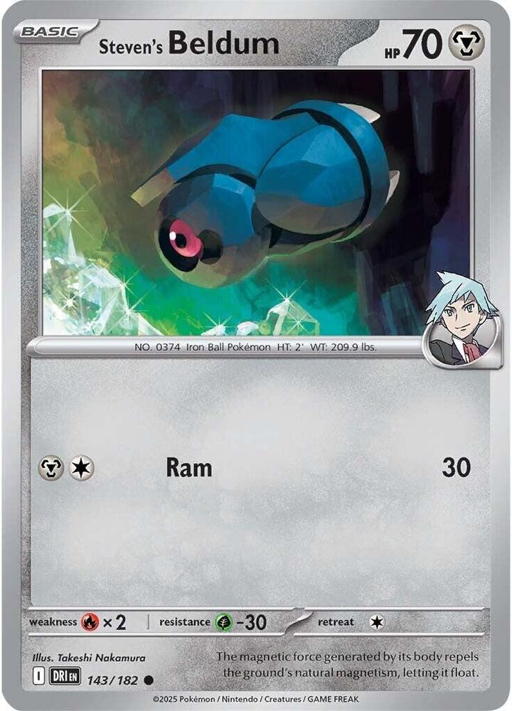 Steven's Beldum Common Regular DRI 143/182 NM
