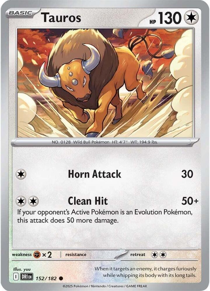 Tauros Common Regular DRI 152/182 NM