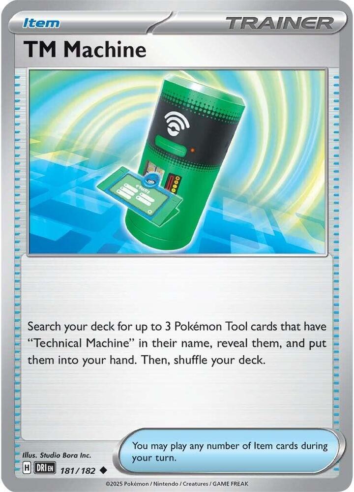TM Machine Uncommon Regular DRI 181/182 NM