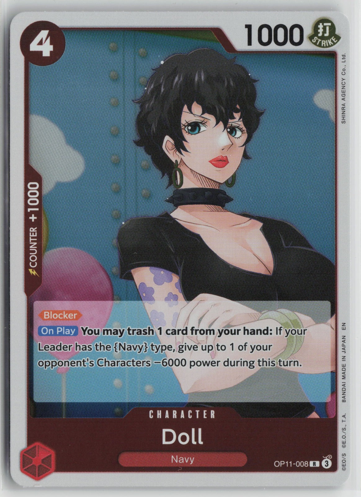 Doll R Foil OP11 OP11-008 NM
