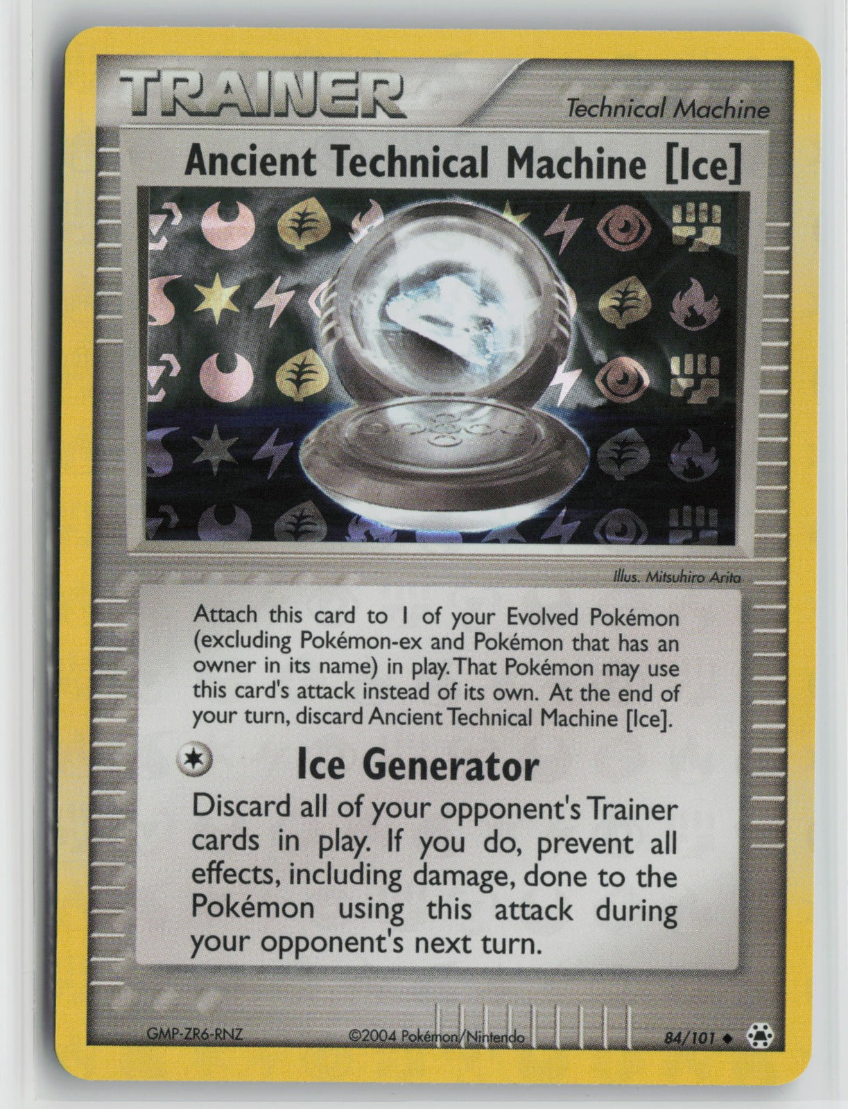 Ancient Technical Machine [Ice] Uncommon HL 84/101 NM