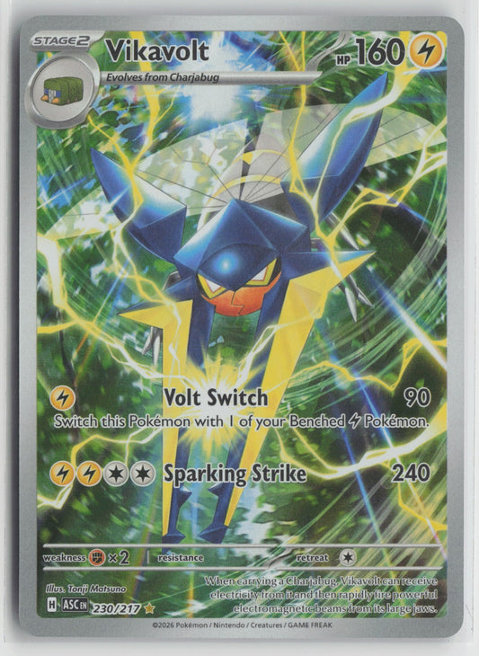 Vikavolt - Illustration Rare Holo ASC 230/217 NM