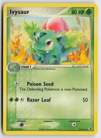 Ivysaur Uncommon FireRed & LeafGreen 35/112 LP