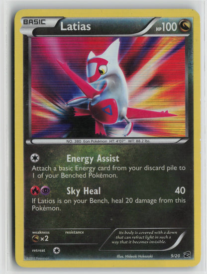 Latias Holo Rare DRV 9/20 MP