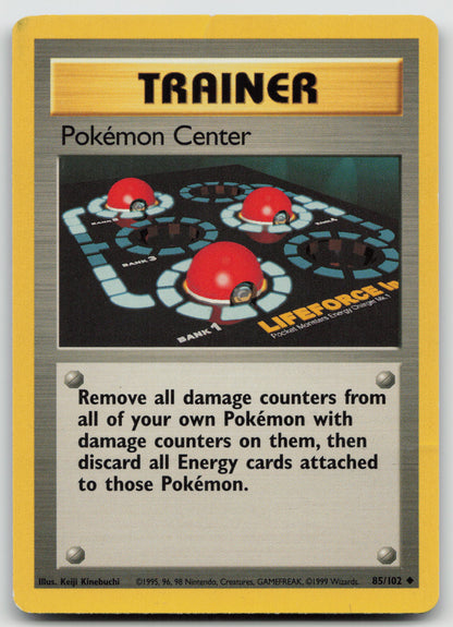 Pokemon Center Uncommon Normal BS 085/102 DMG