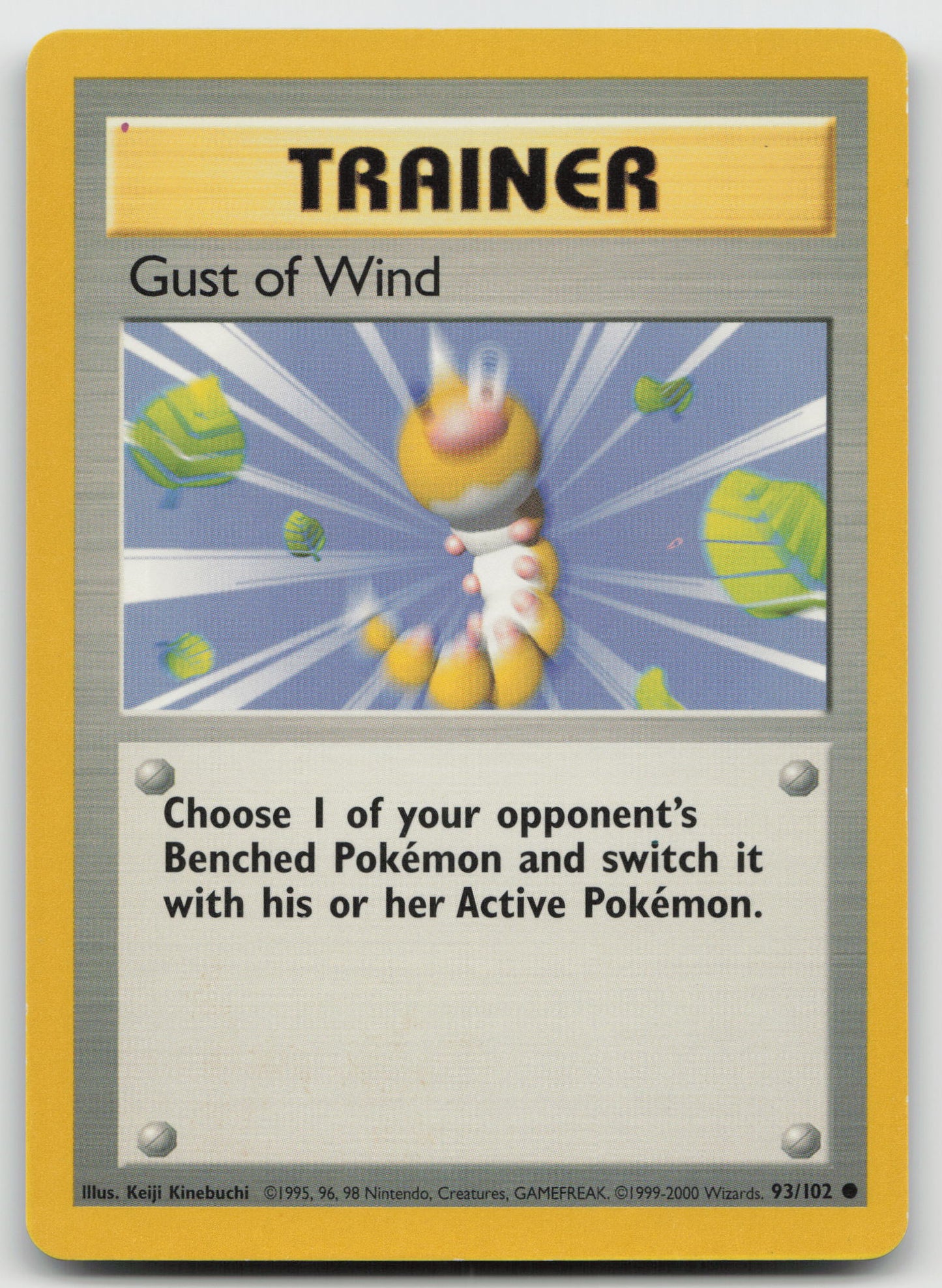 Gust of Wind Common Base Set 093/102 LP