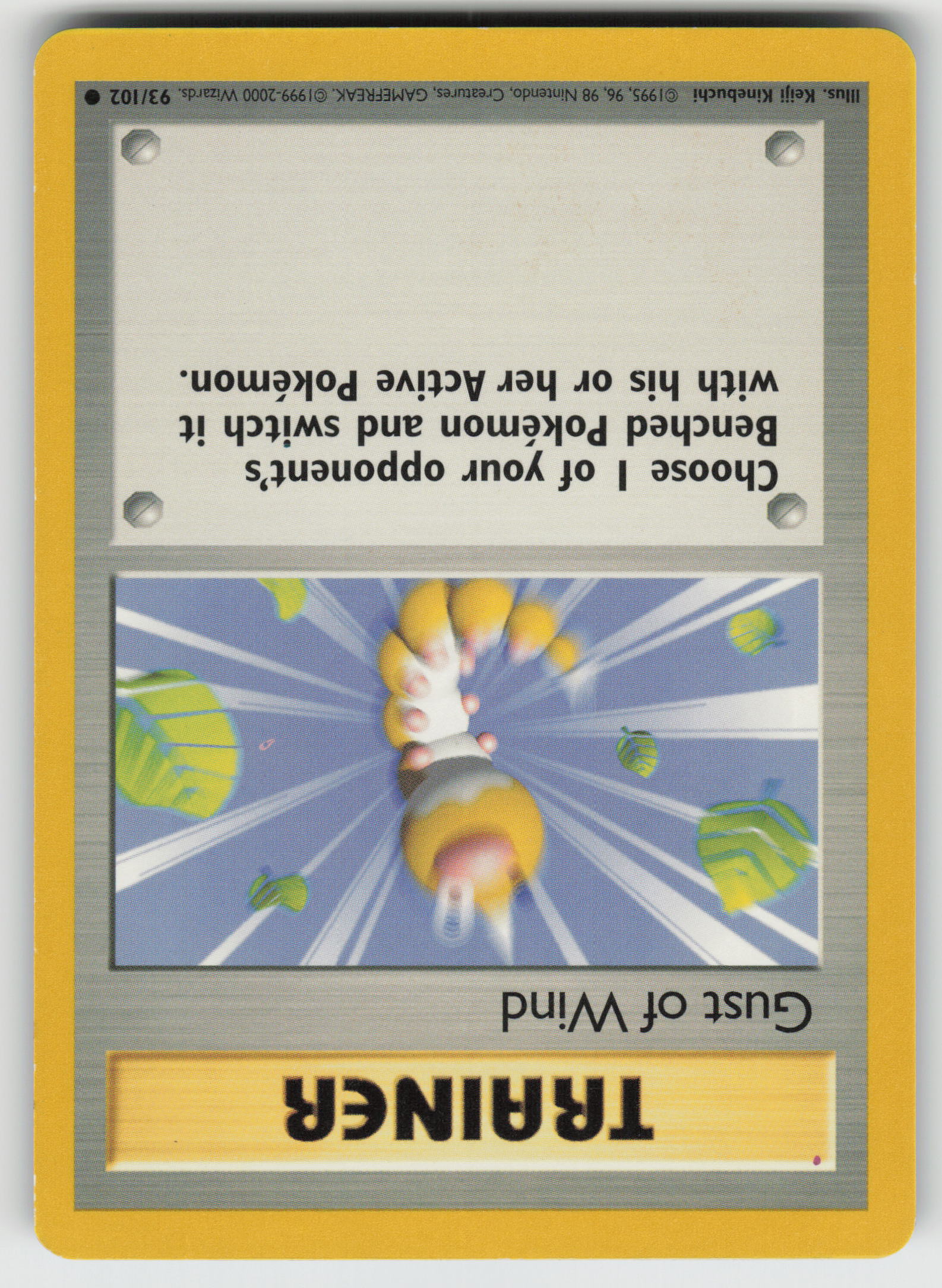 Gust of Wind Common Base Set 093/102 LP