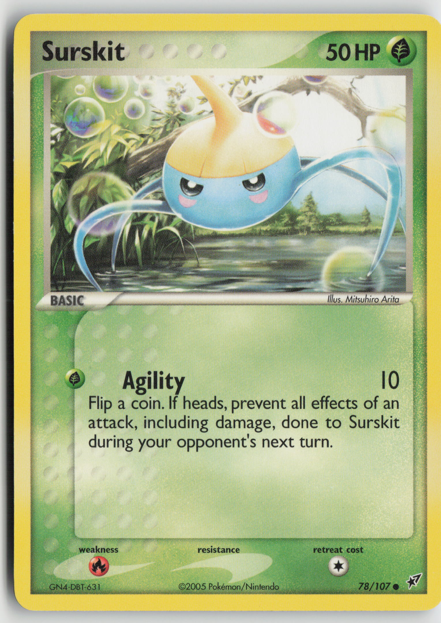 Surskit Common Deoxys 78/107 LP