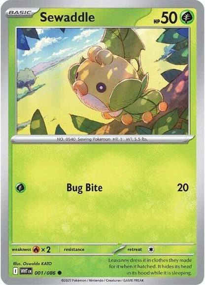 Sewaddle Common Regular WHT 001/086 NM