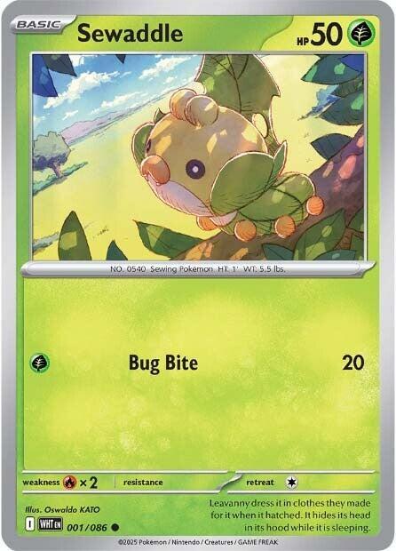 Sewaddle Common Regular WHT 001/086 NM