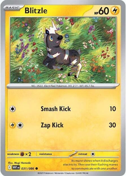 Blitzle Common Regular WHT 031/086 NM