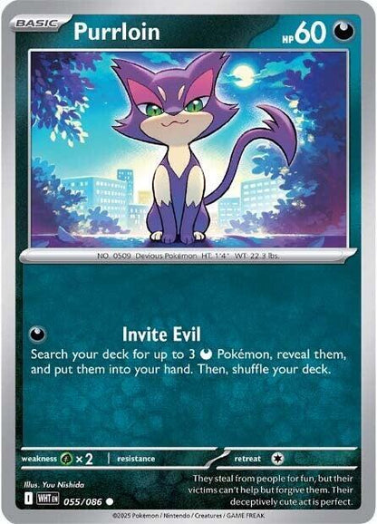 Purrloin Common Regular WHT 055/086 NM