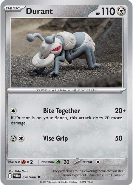 Durant Uncommon Regular WHT 070/086 NM