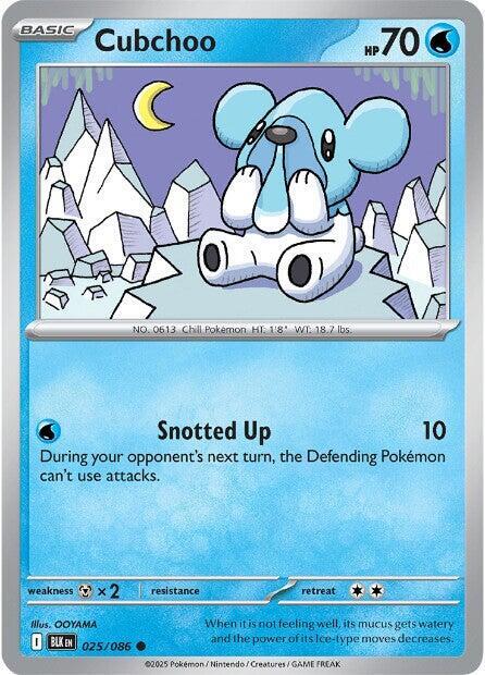 Cubchoo Common Regular BLK 025/086 NM
