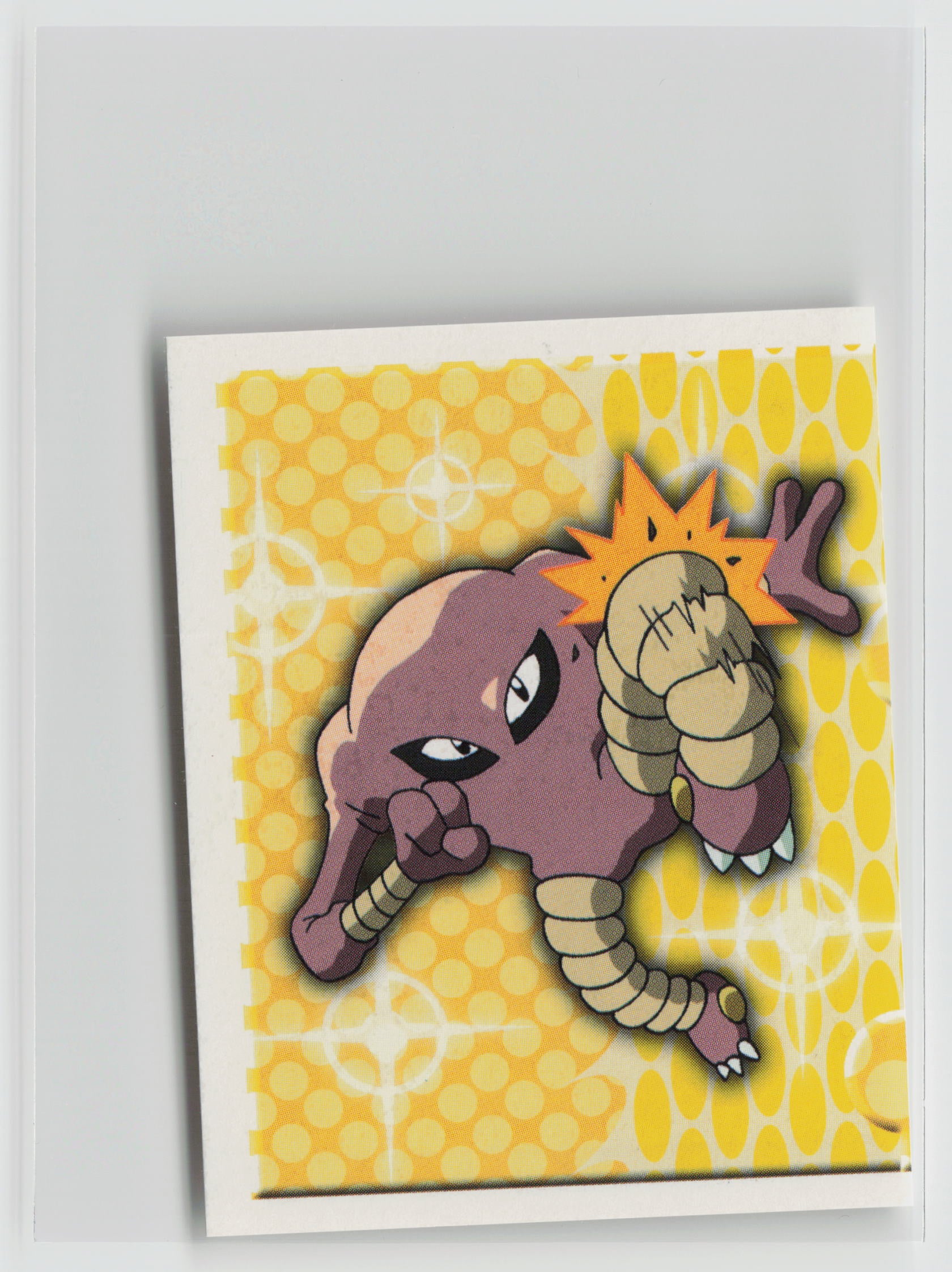 Hitmonlee - Merlin Topps Sticker 1999 #176 NM