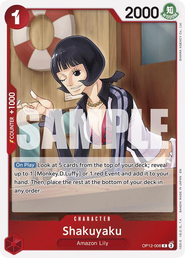 Shakuyaku R Foil OP12 OP12-006 NM