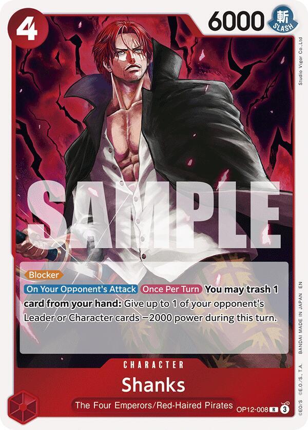 Shanks (008) R Foil OP12 OP12-008 NM