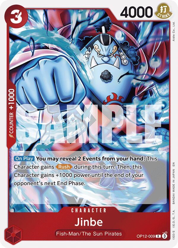 Jinbe R Foil OP12 OP12-009 NM