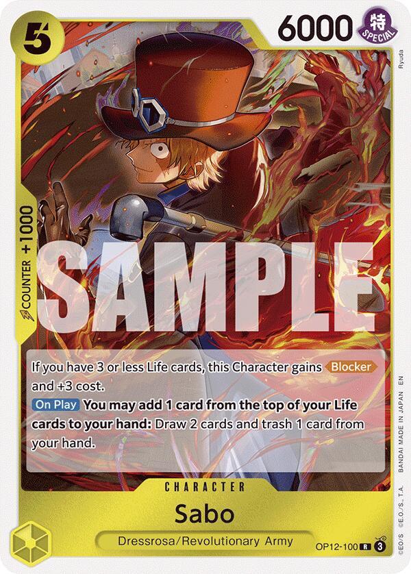 Sabo R Foil OP12 OP12-100 NM