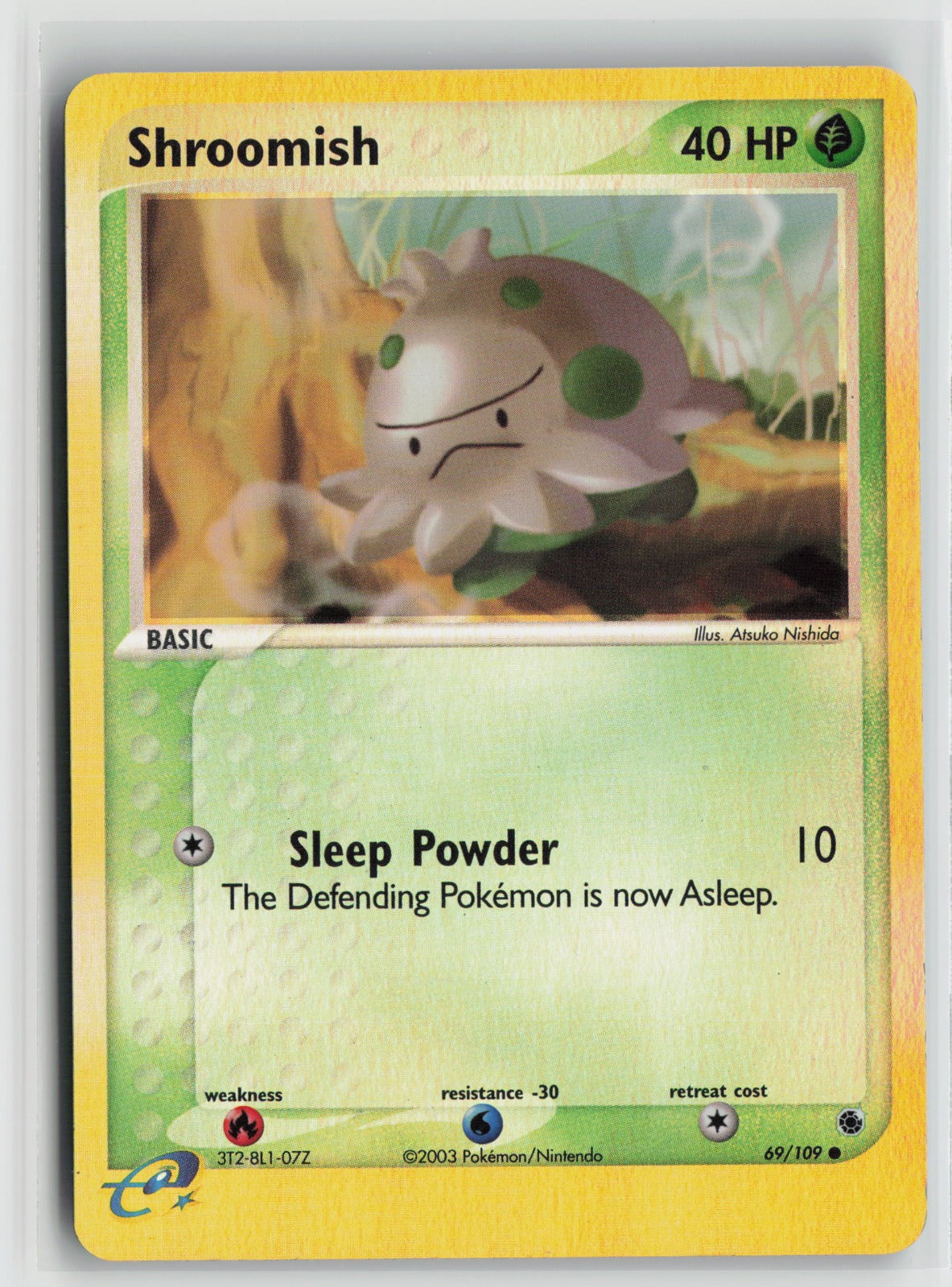 Shroomish Common Reverse Holo RS 69/109 MP