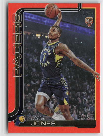 Kam Jones  2025 Topps #239 #/25 NM