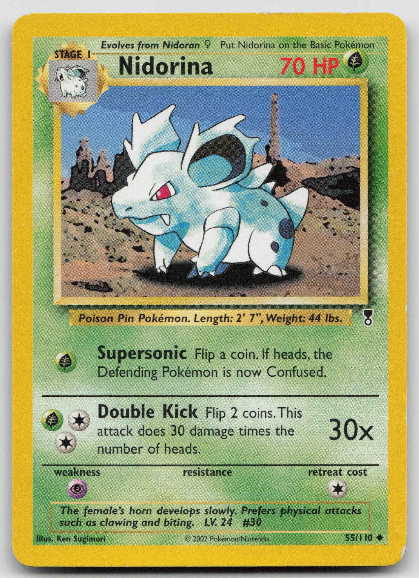 Nidorina Uncommon Normal LC 055/110 MP