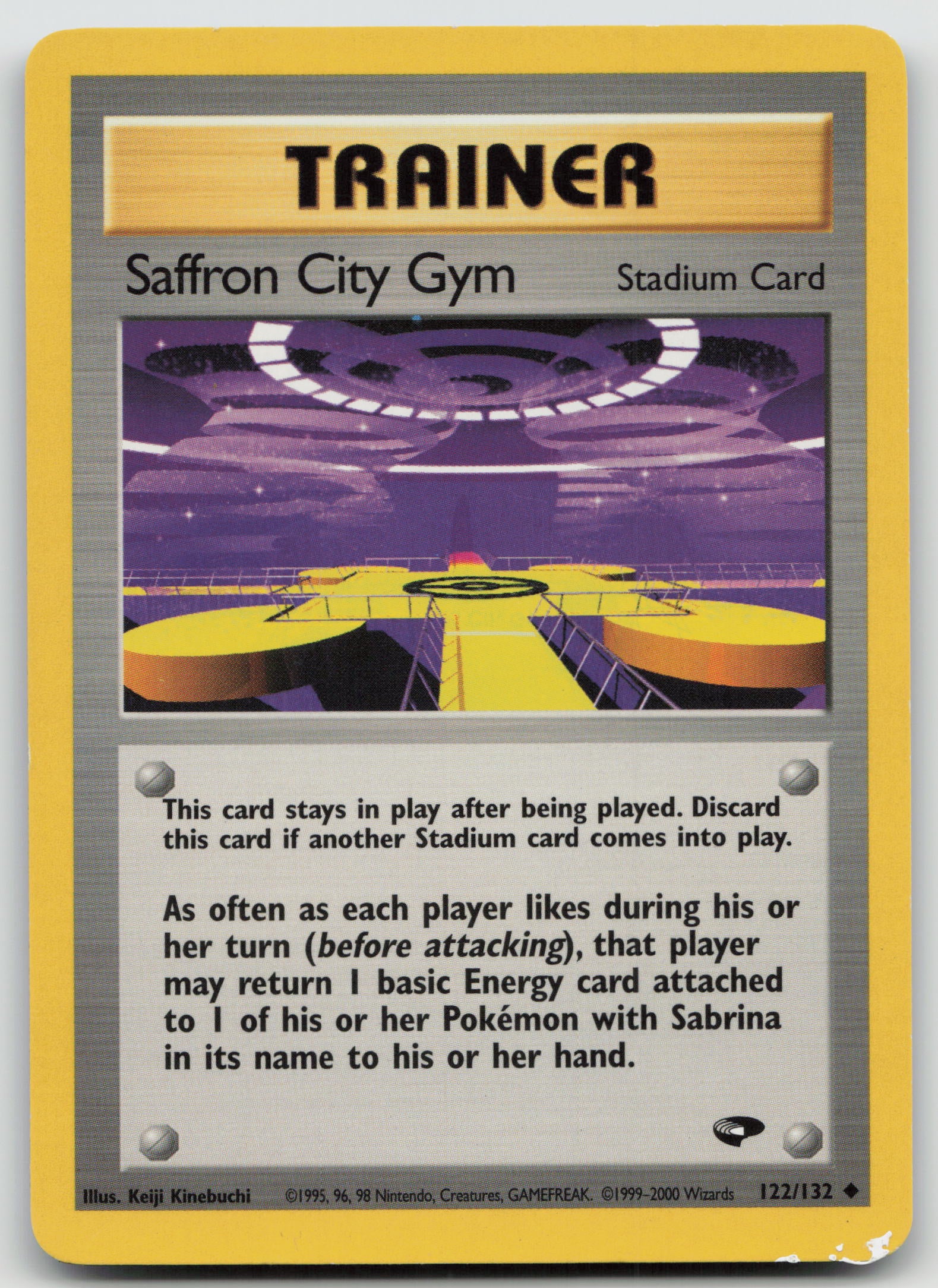 Saffron City Gym Uncommon Unlimited G2 122/132 MP