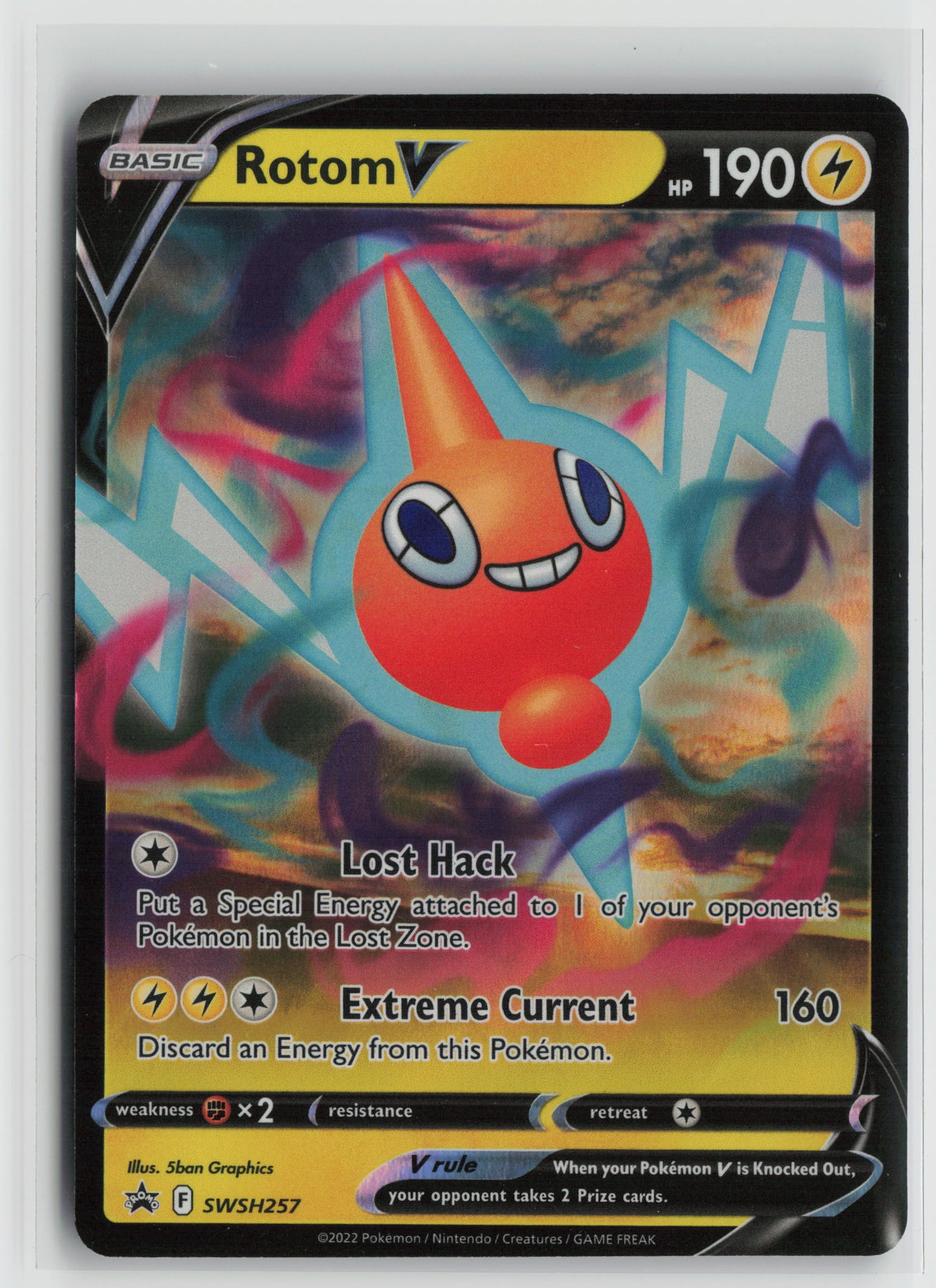 Rotom V - Promo SWSH: Sword & Shield Promo Cards SWSH257 NM