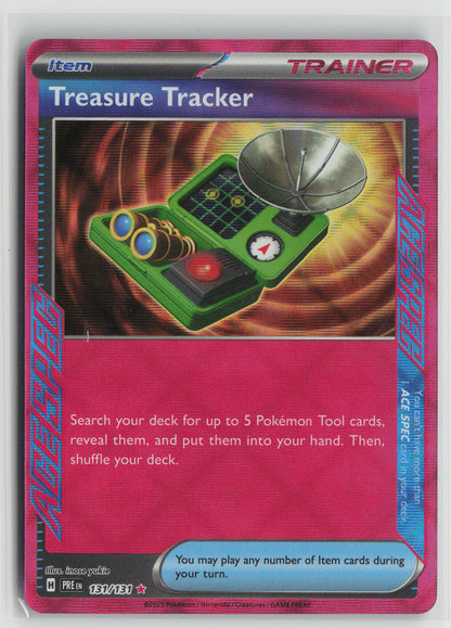 Treasure Tracker ACE SPEC Rare Holo PRE 131/131 NM