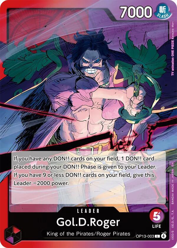 Gol.D.Roger (003) L OP13 OP13-003 NM