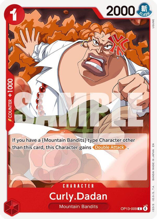 Curly.Dadan C OP13 OP13-009 NM