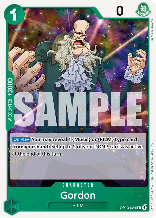 Gordon C OP13 OP13-024 NM