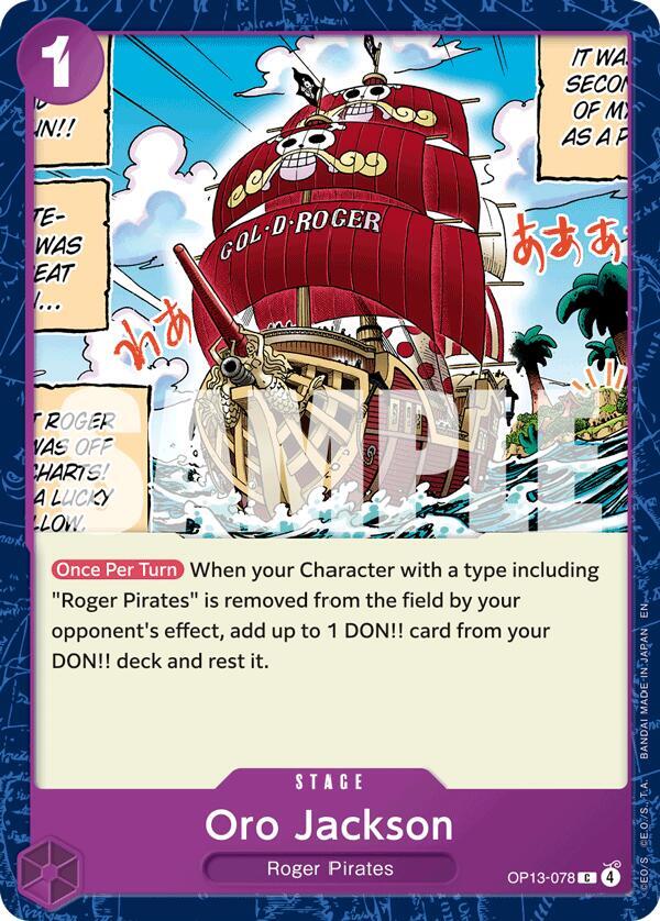 Oro Jackson C OP13 OP13-078 NM