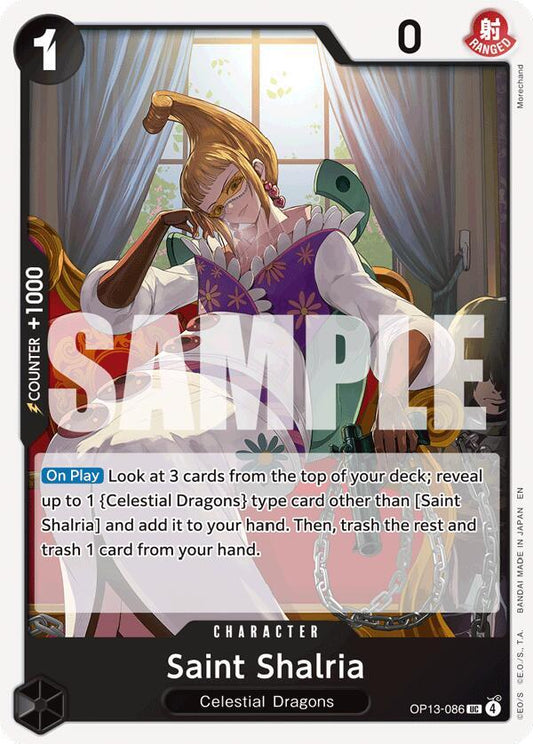 Saint Shalria UC OP13 OP13-086 NM