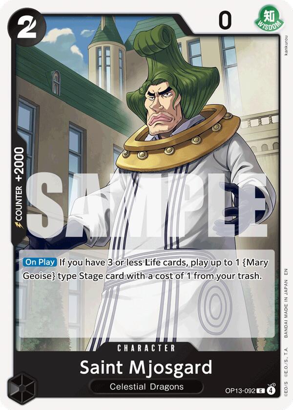 Saint Mjosgard C OP13 OP13-092 NM