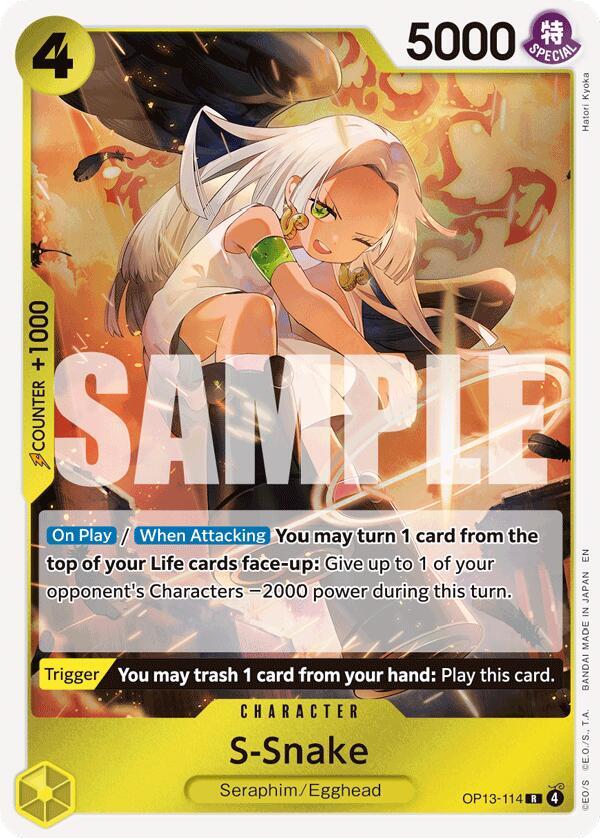 S-Snake R Foil OP13 OP13-114 NM