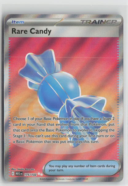 Rare Candy Ultra Rare Holo MEG 175/132 NM