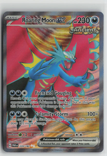Roaring Moon ex - Ultra Rare Holo PAR 229/182 NM