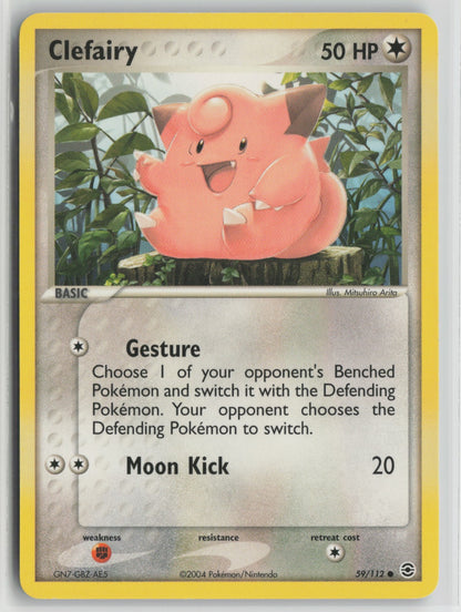 Clefairy Common RG 59/112 NM