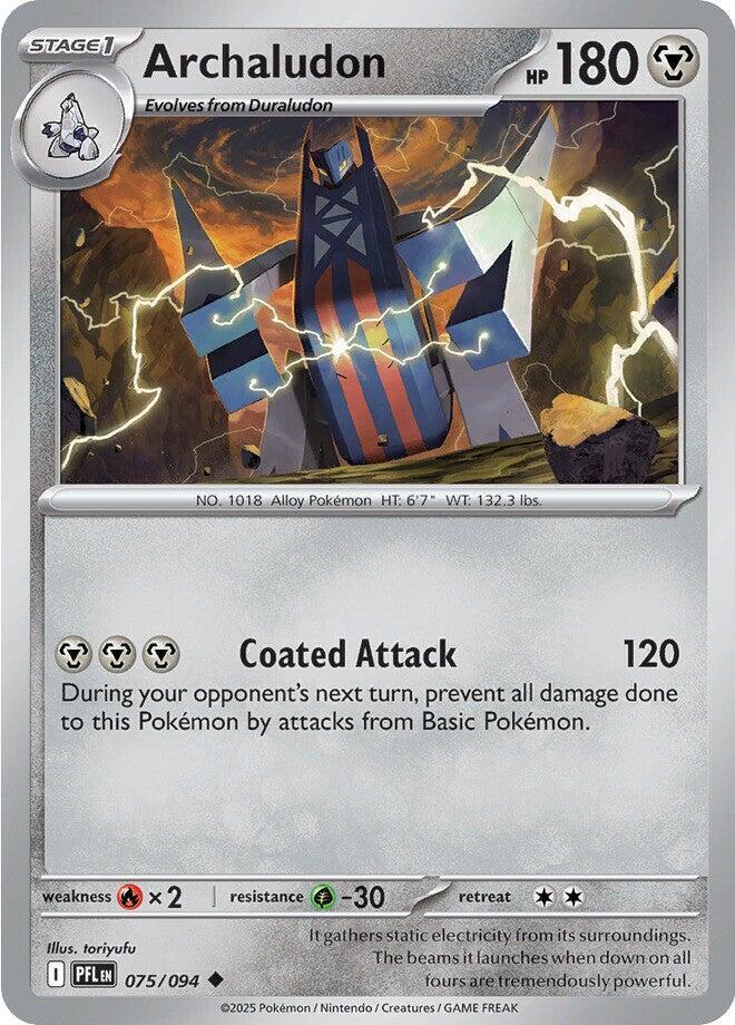 Archaludon Uncommon Regular PFL 075/094 NM