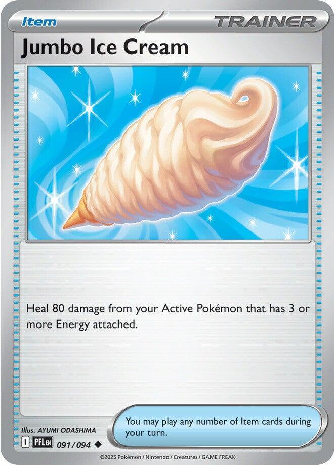 Jumbo Ice Cream Uncommon Regular PFL 091/094 NM