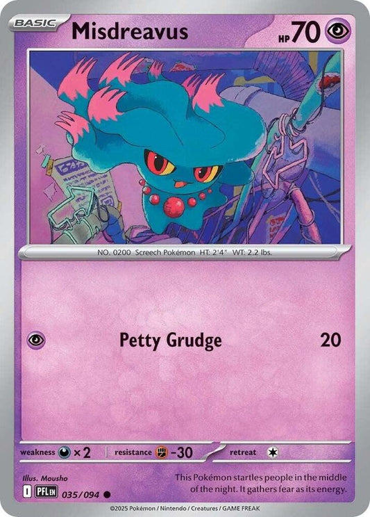 Misdreavus Common Regular PFL 035/094 NM