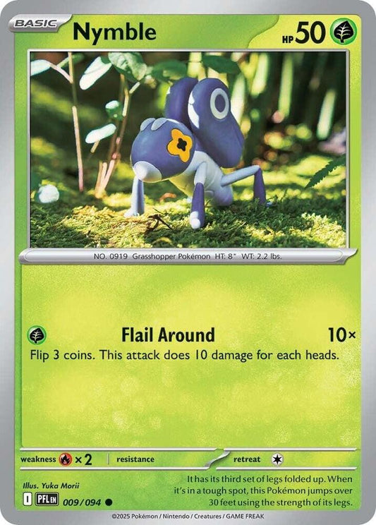 Nymble Common Reverse Holo PFL 009/094 NM