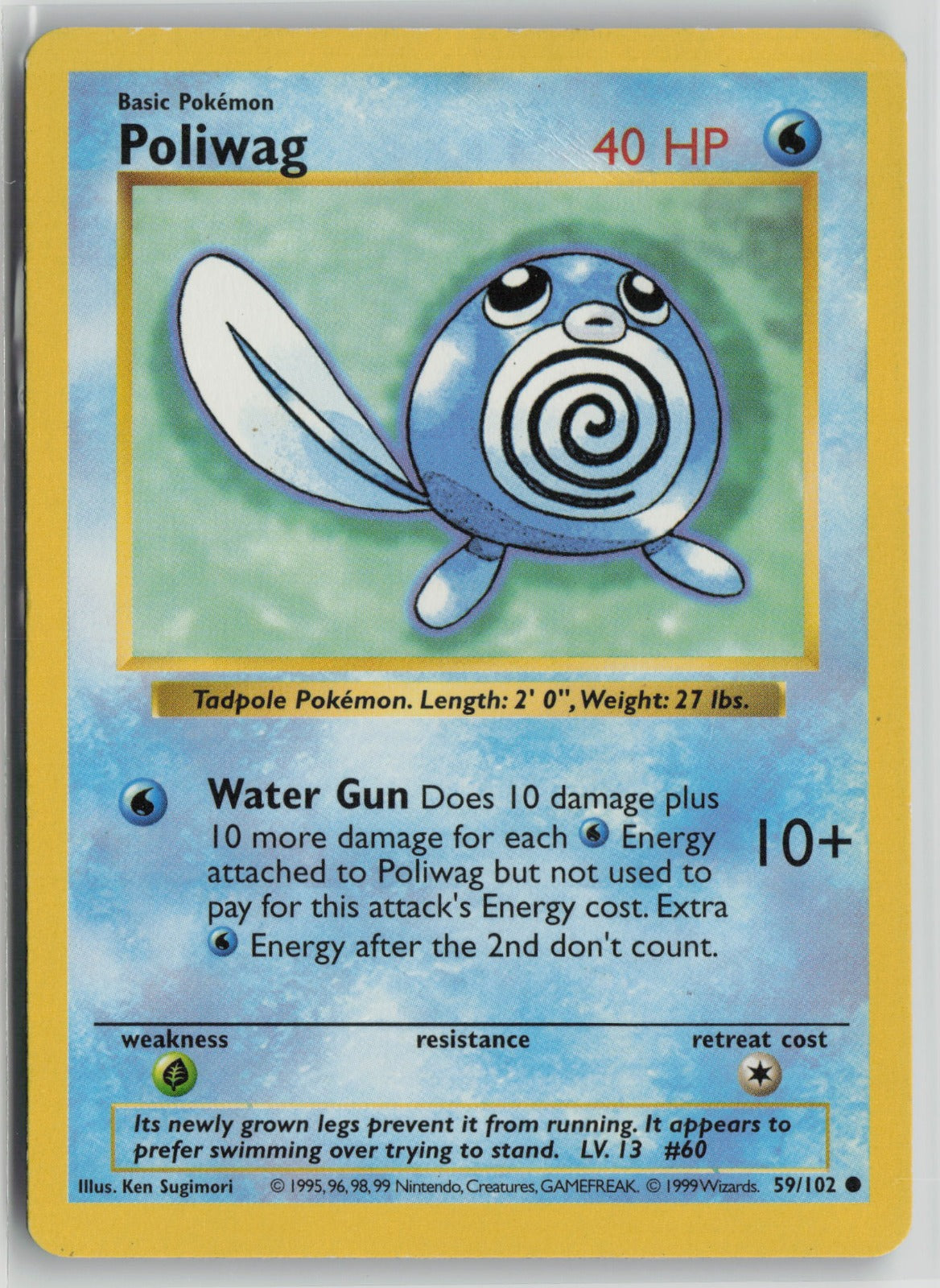 Poliwag Common Unlimited BSS 059/102 DMG