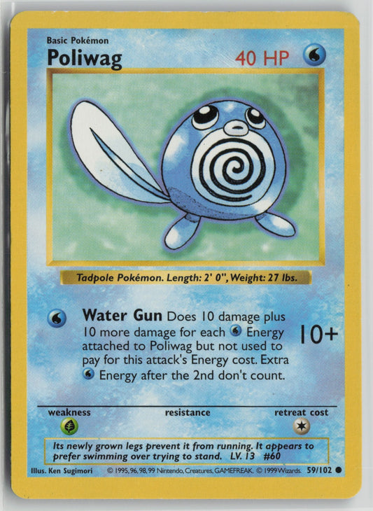 Poliwag Common Unlimited BSS 059/102 DMG
