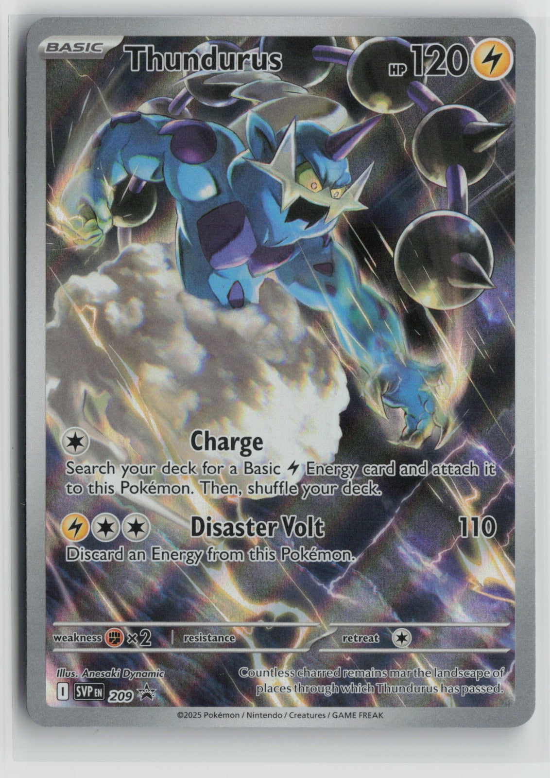 Thundurus - Promo Holo SVP 209 NM