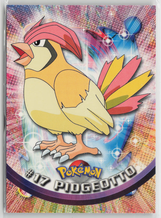 Pidgeotto #17 Topps TV Animation Series 1999 Non-Holo NM