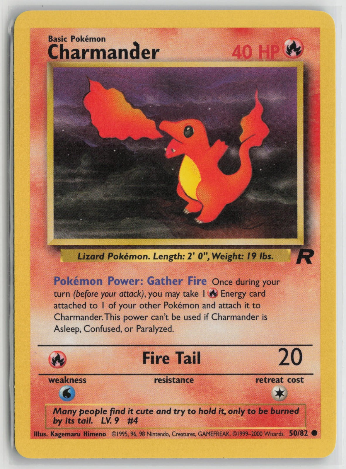 Charmander Common Unlimited TR 50/82 NM