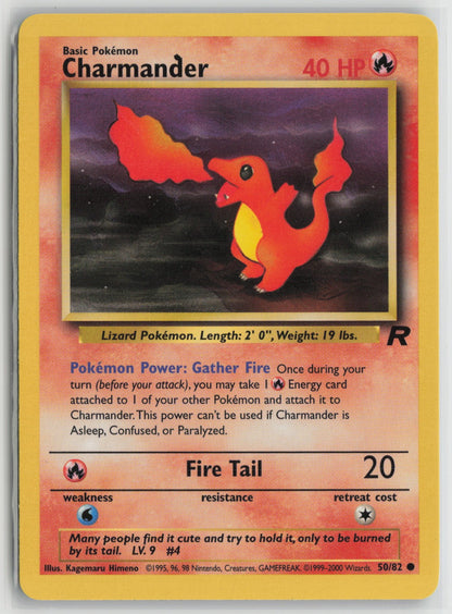 Charmander Common Unlimited TR 50/82 NM