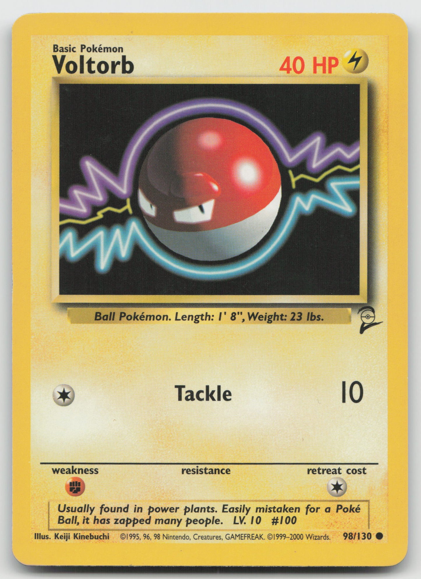 Voltorb Common Base Set 2 098/130 LP